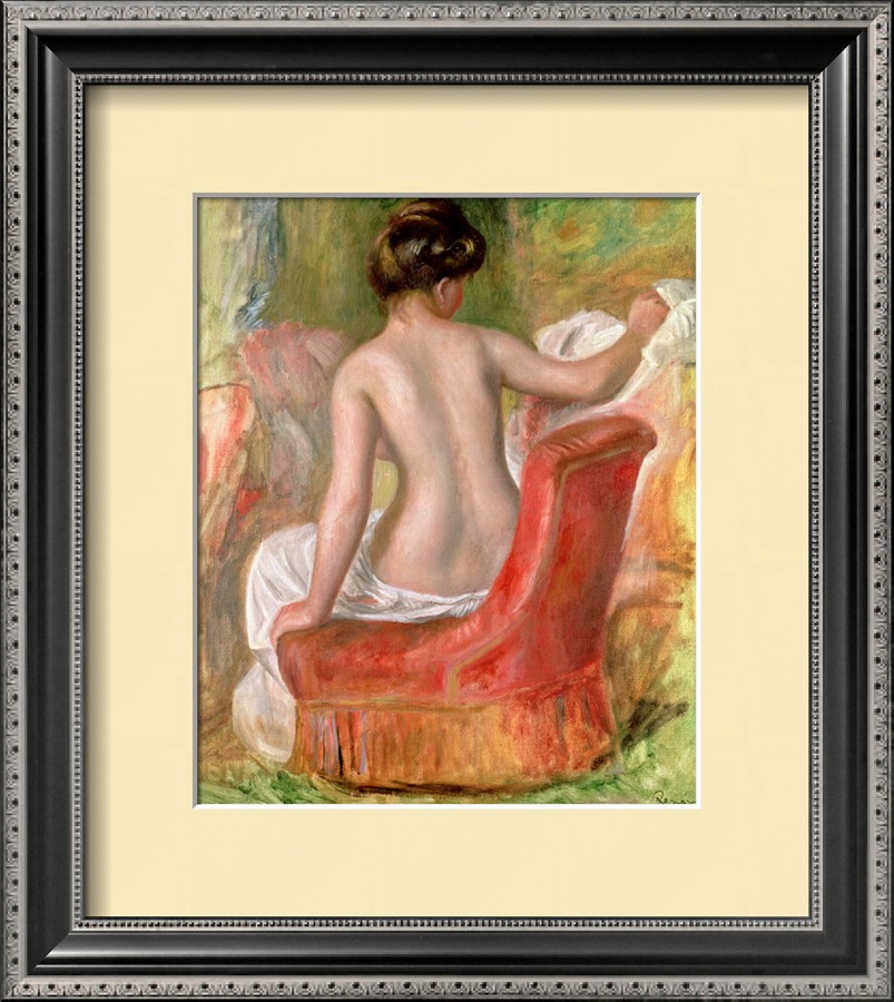 Nude in an Armchair, 1900 by Pierre Auguste Renoir
